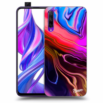 Picasee husă transparentă din silicon pentru Honor 9X Pro - Electric