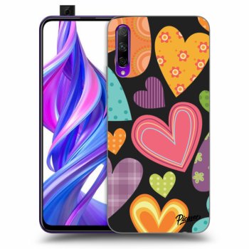 Husă pentru Honor 9X Pro - Colored heart
