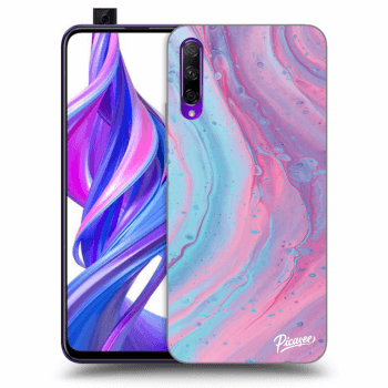 Husă pentru Honor 9X Pro - Pink liquid