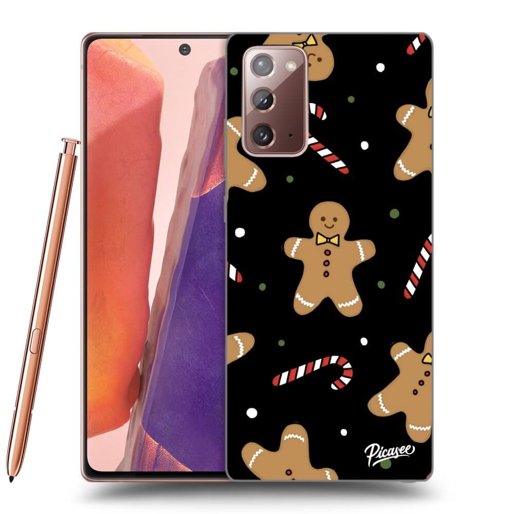Picasee husă neagră din silicon pentru Samsung Galaxy Note 20 - Gingerbread