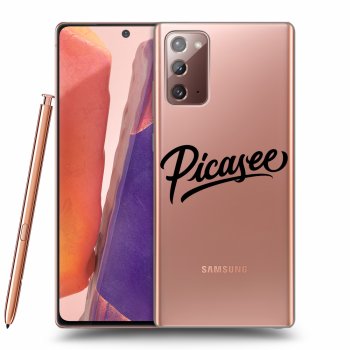 Husă pentru Samsung Galaxy Note 20 - Picasee - old logo - black