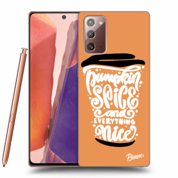 Husă pentru Samsung Galaxy Note 20 - Pumpkin coffee