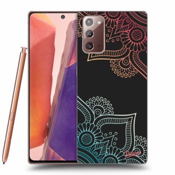 Husă pentru Samsung Galaxy Note 20 - Flowers pattern