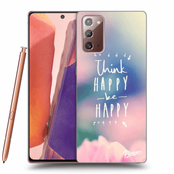 Husă pentru Samsung Galaxy Note 20 - Think happy be happy