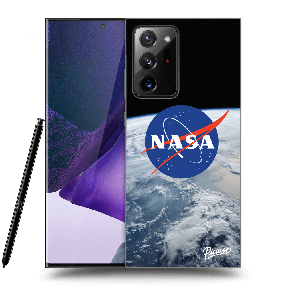 Picasee husă neagră din silicon pentru Samsung Galaxy Note 20 Ultra - Nasa Earth