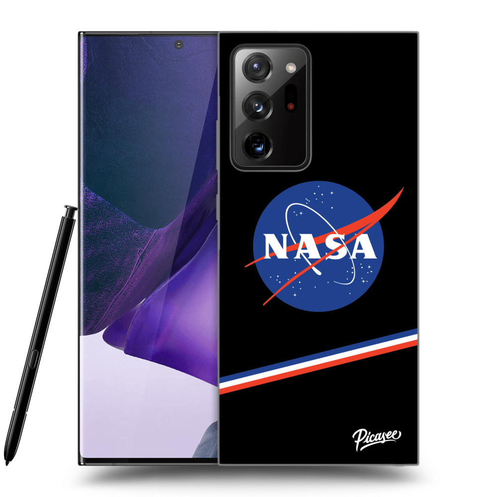 Picasee husă neagră din silicon pentru Samsung Galaxy Note 20 Ultra - NASA Original