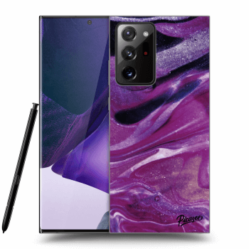 Husă pentru Samsung Galaxy Note 20 Ultra - Purple glitter