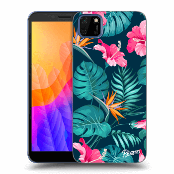 Husă pentru Huawei Y5P - Pink Monstera