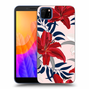 Husă pentru Huawei Y5P - Red Lily