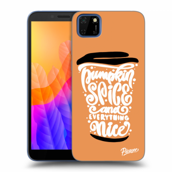 Husă pentru Huawei Y5P - Pumpkin coffee