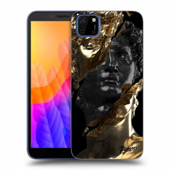 Husă pentru Huawei Y5P - Gold - Black