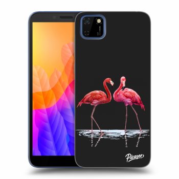 Husă pentru Huawei Y5P - Flamingos couple