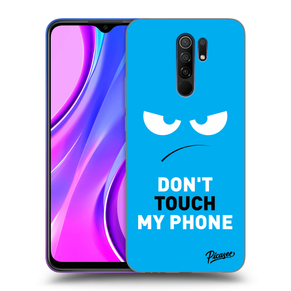Picasee ULTIMATE CASE pentru Xiaomi Redmi 9 - Angry Eyes - Blue