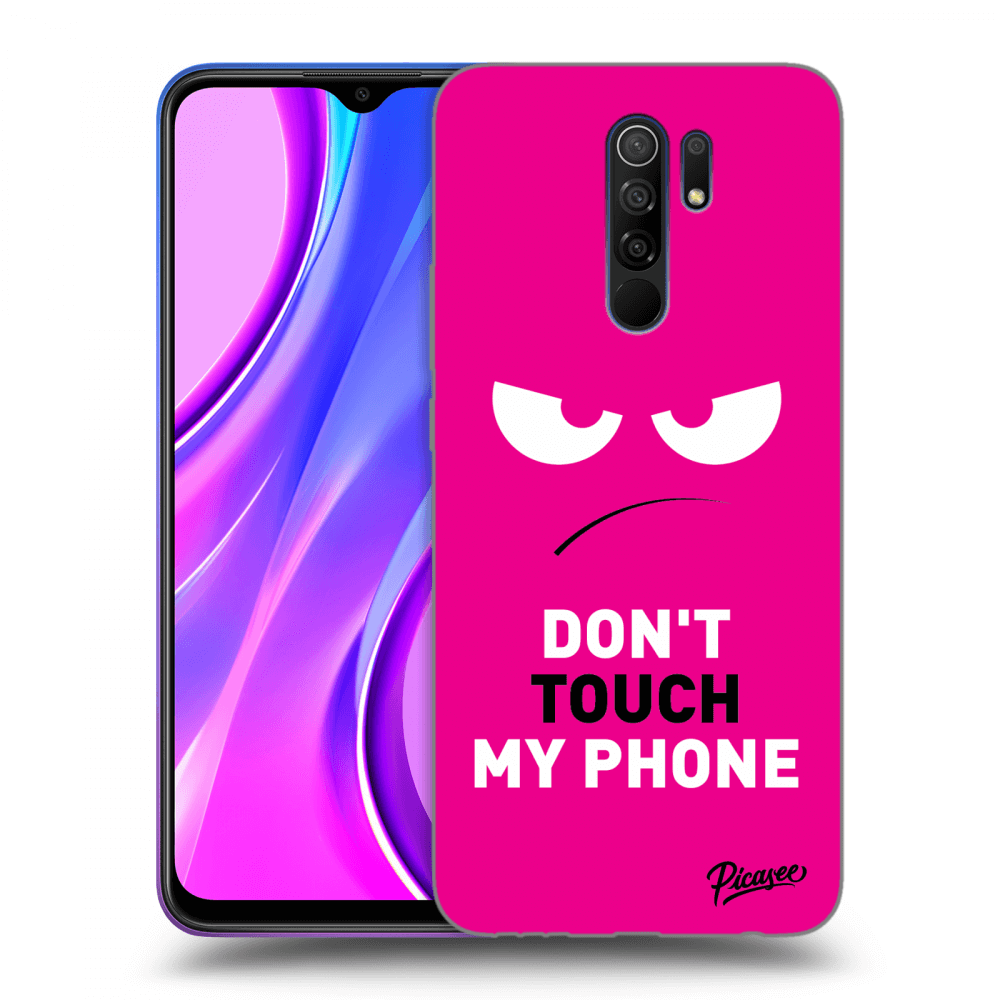 Picasee ULTIMATE CASE pentru Xiaomi Redmi 9 - Angry Eyes - Pink