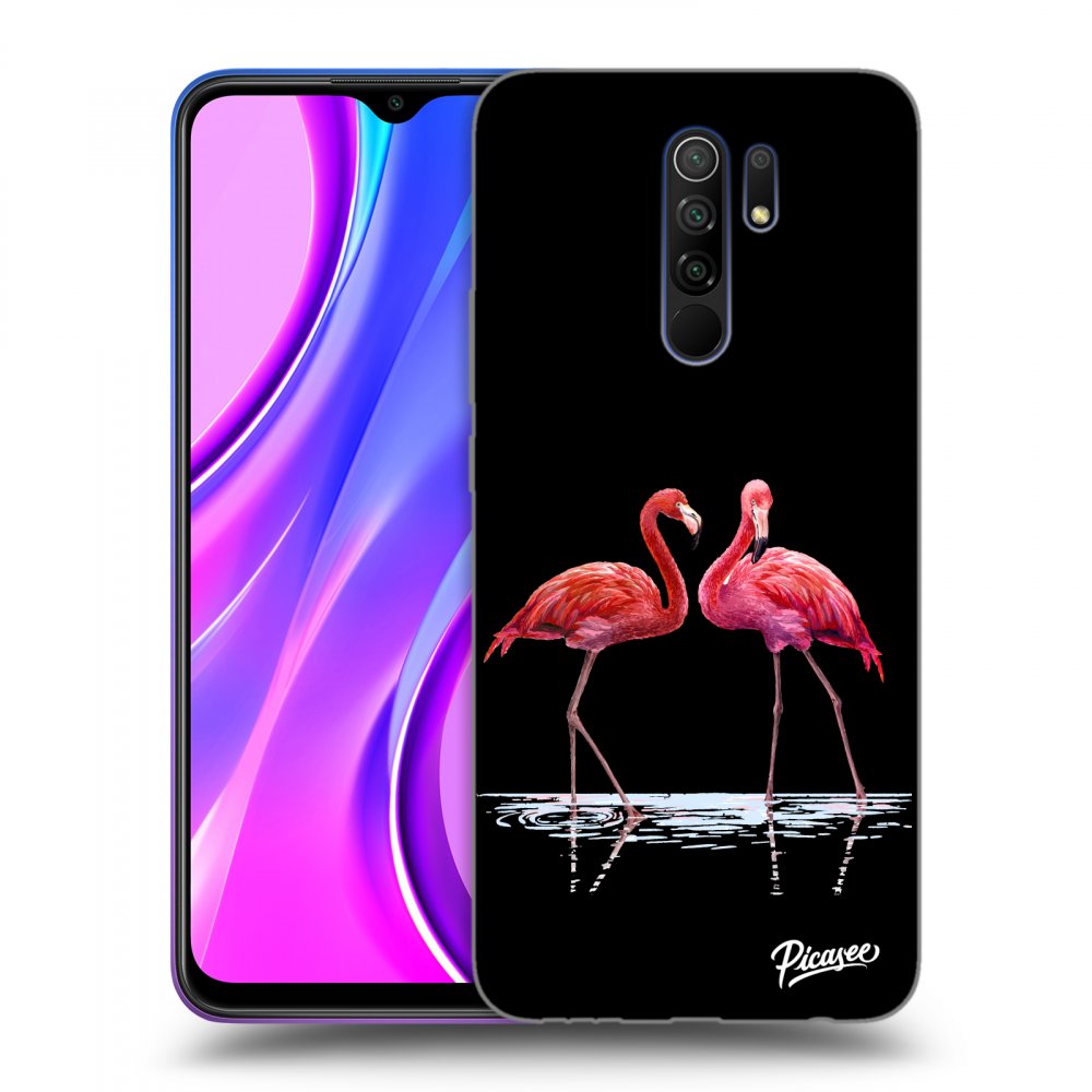 Picasee ULTIMATE CASE pentru Xiaomi Redmi 9 - Flamingos couple