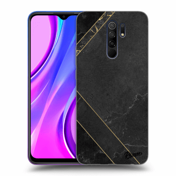 Husă pentru Xiaomi Redmi 9 - Black tile