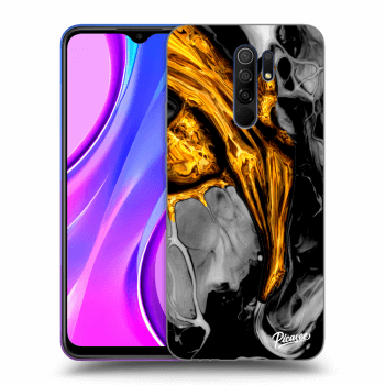 Husă pentru Xiaomi Redmi 9 - Black Gold