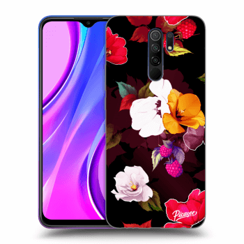 Picasee ULTIMATE CASE pentru Xiaomi Redmi 9 - Flowers and Berries