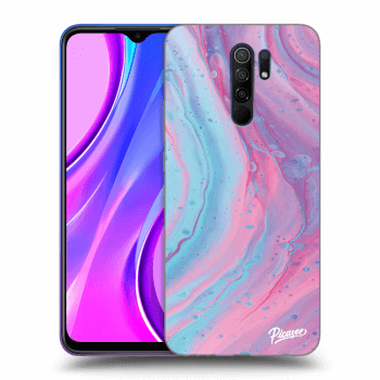 Husă pentru Xiaomi Redmi 9 - Pink liquid