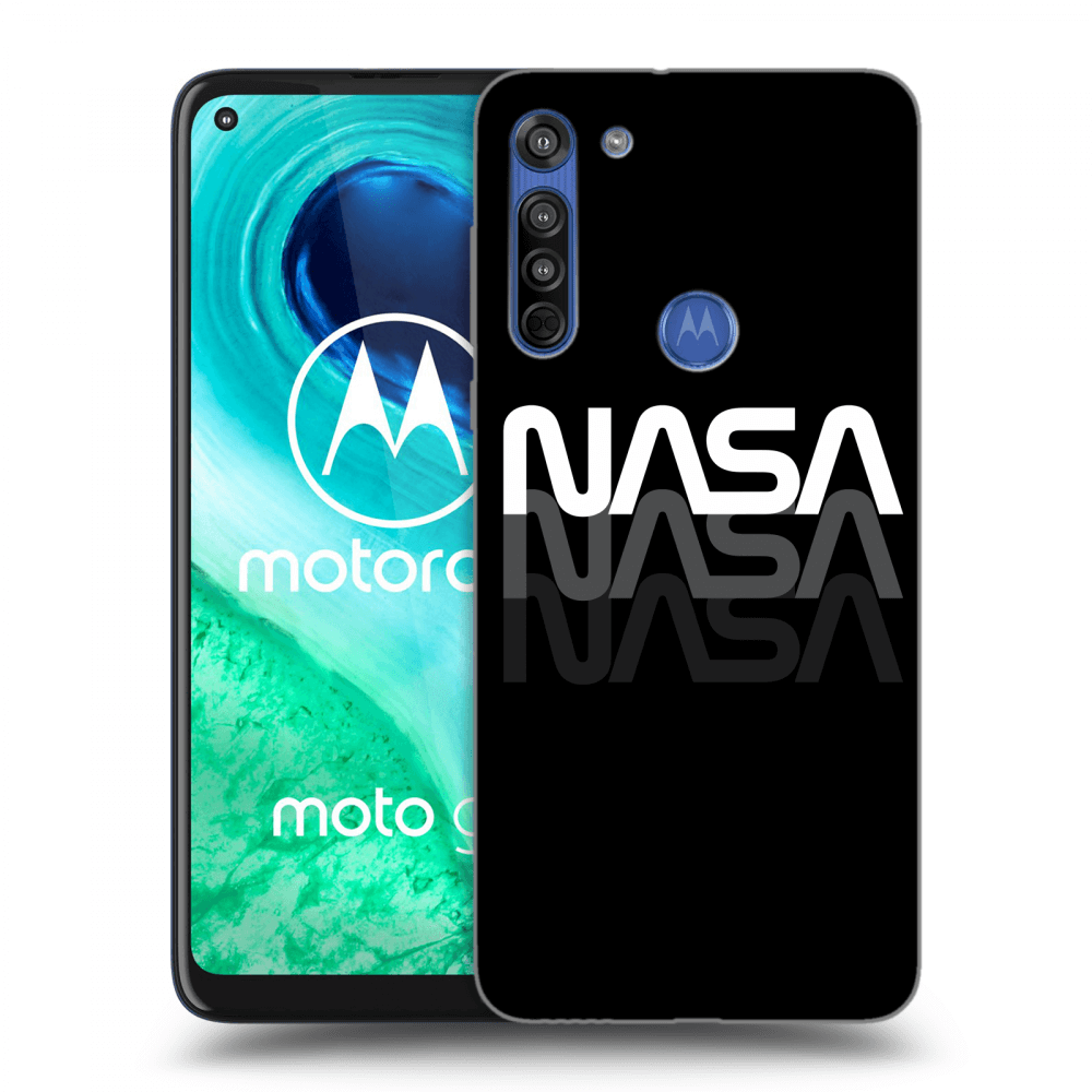 Picasee husă transparentă din silicon pentru Motorola Moto G8 - NASA Triple