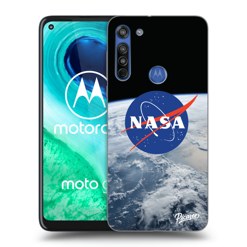 Picasee husă transparentă din silicon pentru Motorola Moto G8 - Nasa Earth