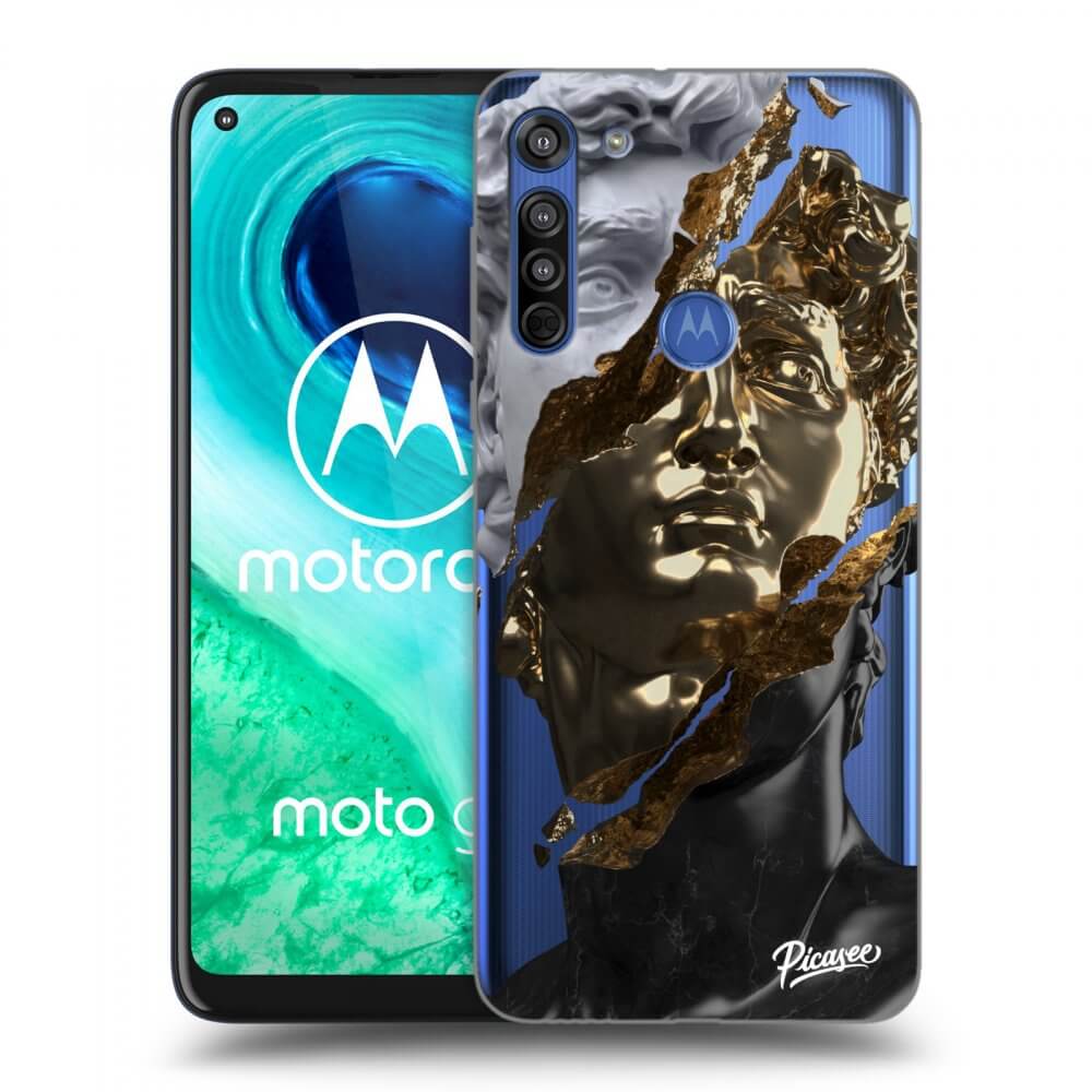 Picasee husă transparentă din silicon pentru Motorola Moto G8 - Trigger