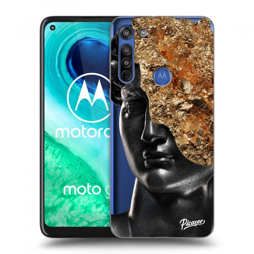 Picasee husă transparentă din silicon pentru Motorola Moto G8 - Holigger