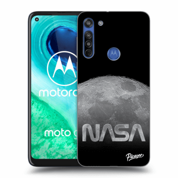 Picasee husă transparentă din silicon pentru Motorola Moto G8 - Moon Cut