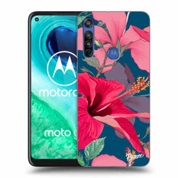 Husă pentru Motorola Moto G8 - Hibiscus