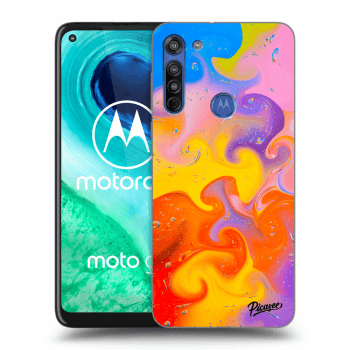 Husă pentru Motorola Moto G8 - Bubbles