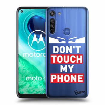 Husă pentru Motorola Moto G8 - Shadow Eye - Transparent