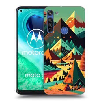 Picasee husă transparentă din silicon pentru Motorola Moto G8 - Colorado