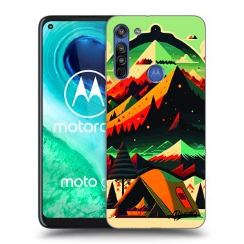 Picasee husă transparentă din silicon pentru Motorola Moto G8 - Montreal