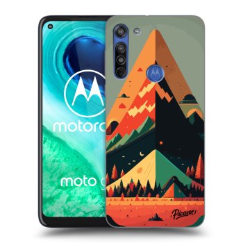 Picasee husă transparentă din silicon pentru Motorola Moto G8 - Oregon