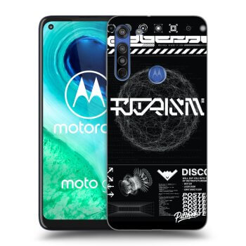 Husă pentru Motorola Moto G8 - BLACK DISCO