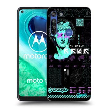 Picasee husă transparentă din silicon pentru Motorola Moto G8 - RETRO