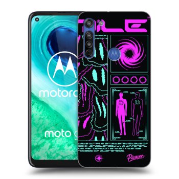 Picasee husă transparentă din silicon pentru Motorola Moto G8 - HYPE SMILE