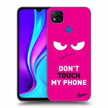 Picasee ULTIMATE CASE pentru Xiaomi Redmi 9C - Angry Eyes - Pink