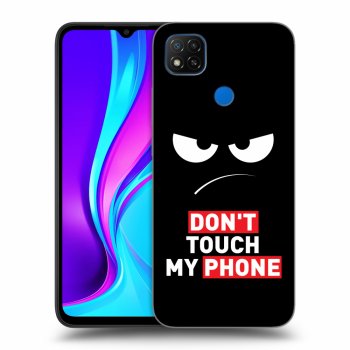 Husă pentru Xiaomi Redmi 9C - Angry Eyes - Transparent