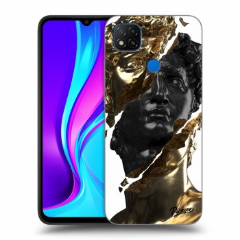 Husă pentru Xiaomi Redmi 9C - Gold - Black