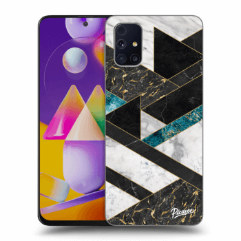 Husă pentru Samsung Galaxy M31s - Dark geometry