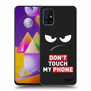 Husă pentru Samsung Galaxy M31s - Angry Eyes - Transparent