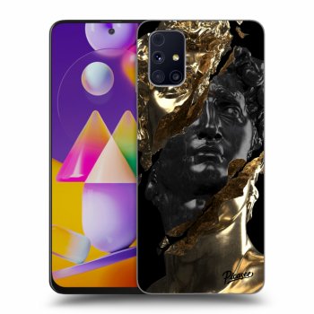 Husă pentru Samsung Galaxy M31s - Gold - Black