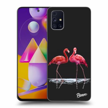 Husă pentru Samsung Galaxy M31s - Flamingos couple