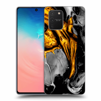 Husă pentru Samsung Galaxy S10 Lite - Black Gold