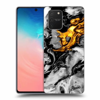 Husă pentru Samsung Galaxy S10 Lite - Black Gold 2