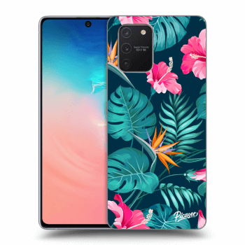 Husă pentru Samsung Galaxy S10 Lite - Pink Monstera