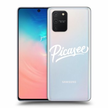 Picasee husă transparentă din silicon pentru Samsung Galaxy S10 Lite - Picasee - White