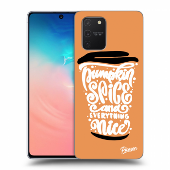 Husă pentru Samsung Galaxy S10 Lite - Pumpkin coffee