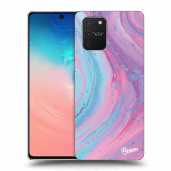 Husă pentru Samsung Galaxy S10 Lite - Pink liquid